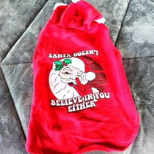 Christmas dog sweatshirt